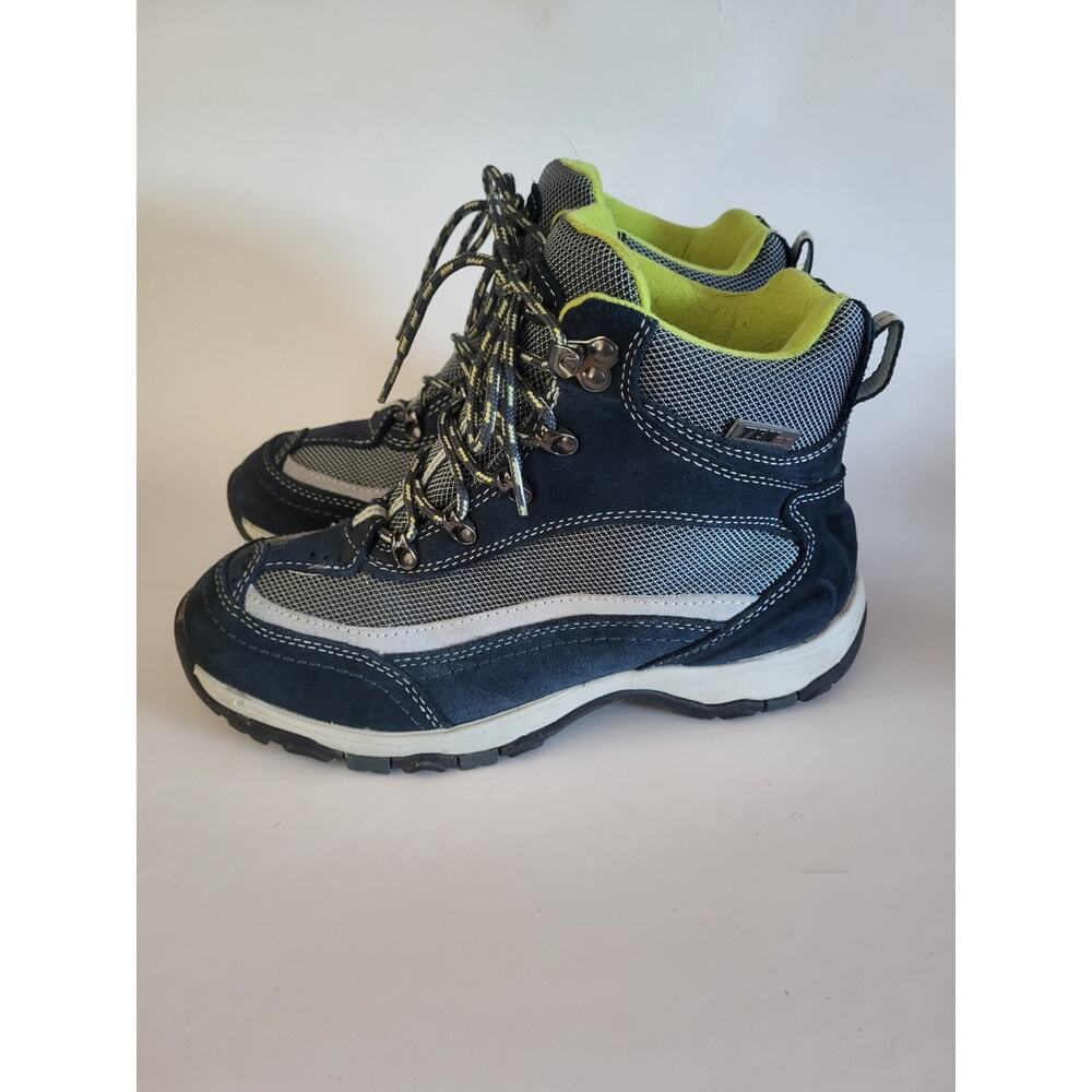 LL Bean Tek 2.5 Boots Womens Size 7 Medium Blue Green Trail Hiking